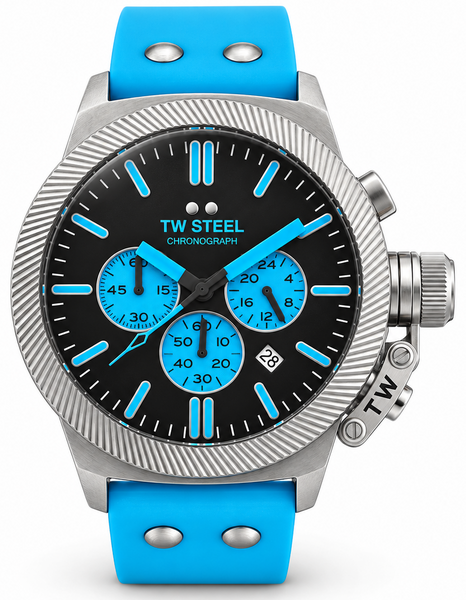TW Steel TW Steel TW CS131 New Canteen Chronograaf herenhorloge 45 mm