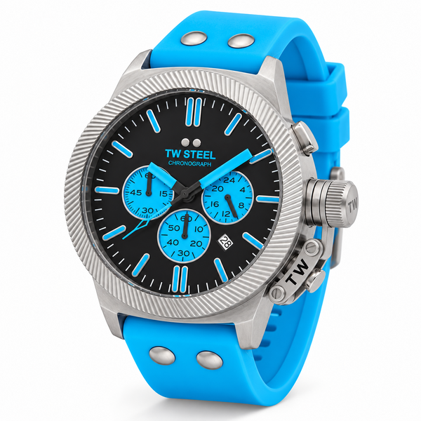 TW Steel TW Steel TW CS131 New Canteen Chronograaf herenhorloge 45 mm