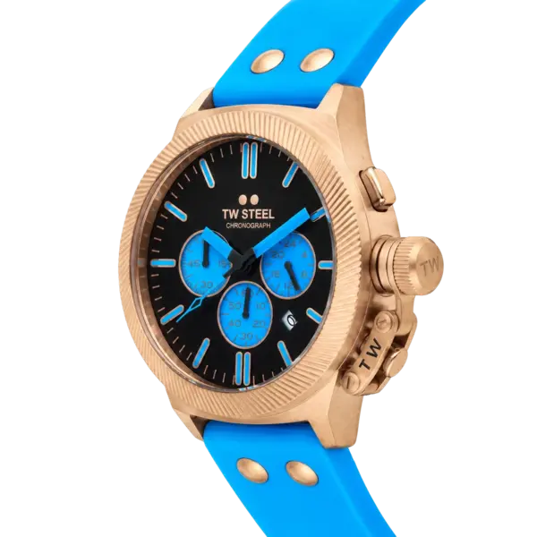 TW Steel TW Steel TWCS133 New Canteen Chronograaf herenhorloge 45 mm