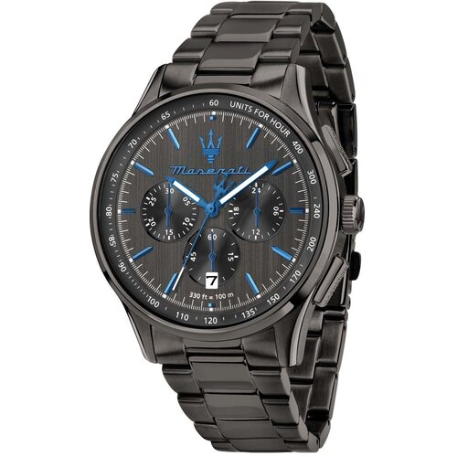 Maserati R8873654002 Sorpasso Dark Edition chronograph watch
