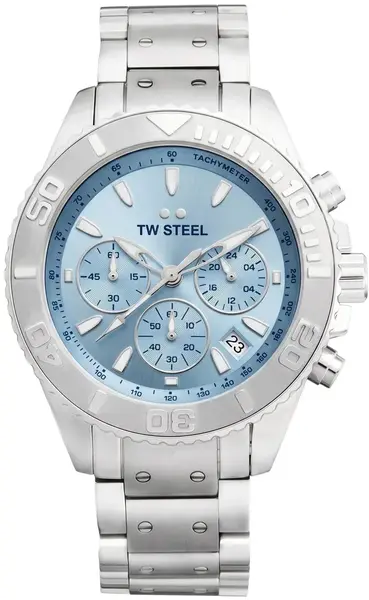 TW Steel TW Steel TWVA10 Vanceur Diver Ice Blue chronograaf horloge