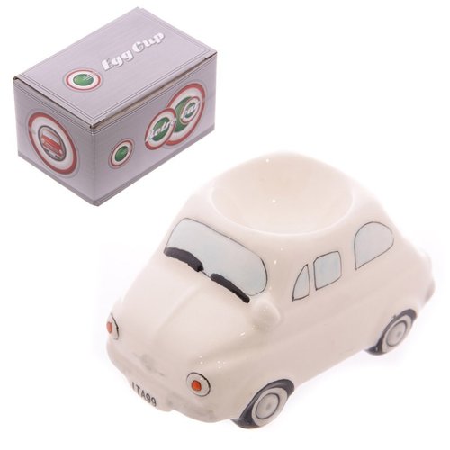Fiat 500 wit eierdopje Fiat 500 wit eierdopje