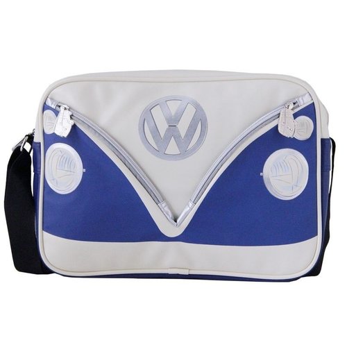 Volkswagen Volkswagen T1 schoudertas blauw Volkswagen Volkswagen T1 schoudertas blauw