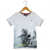 Motor jongens T-shirt met korte mouw
