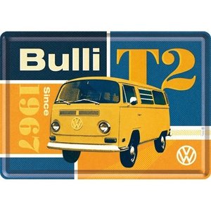 Volkswagen T2 Bulli metalen kaart
