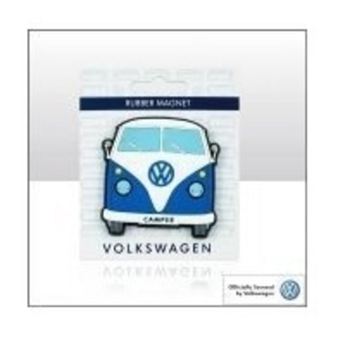 Volkswagen T1 blauwe rubberen front magneet