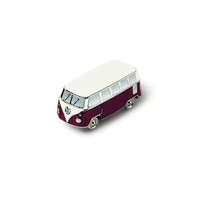 Volkswagen T1 bus rode magneet in mini vorm