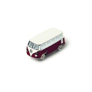 Volkswagen T1 bus rode magneet in mini vorm