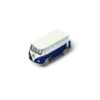 Volkswagen T1 bus blauwe magneet in mini vorm