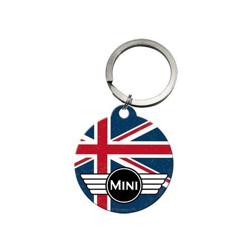 Sleutelhanger Mini Round Union Jack