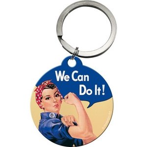 Sleutelhanger We can do it Ø 4 cm