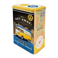 3D Clip Top Box VW Bulli Let's Get Away