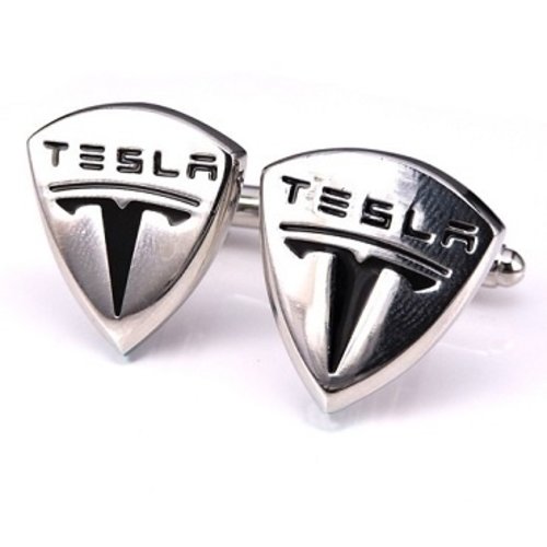 Tesla manchetknopen Tesla manchetknopen