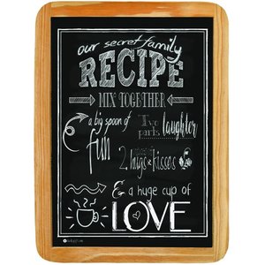 Wood sign Our secret family Recipe MIX TOGETHER