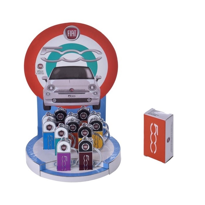 Fiat 500 Nuova Schlüsselring kopen v.a. €9,95 - Toeter Gadgets
