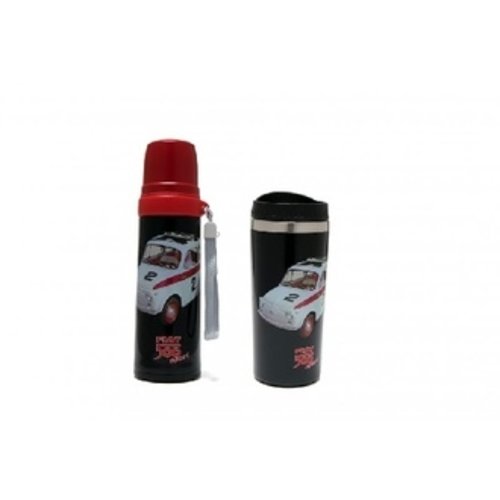 Fiat Fiat 500 Thermoskanne und Trinkbecher Sport 600 ml