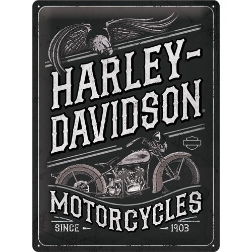 Harley Davidson Harley Davidson - Motorcycles Eagle metall-wandplatte 30x40 cm