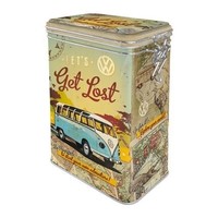 VW T1 Bulli Let’s Get Lost 3D Clip Top Box  NA31119