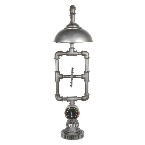 Antike graue Industrielle Stehlampe 46x26x98 cm