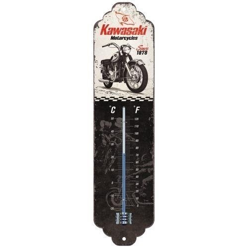 Kawasaki Kawasaki Since 1878 metalen thermometer