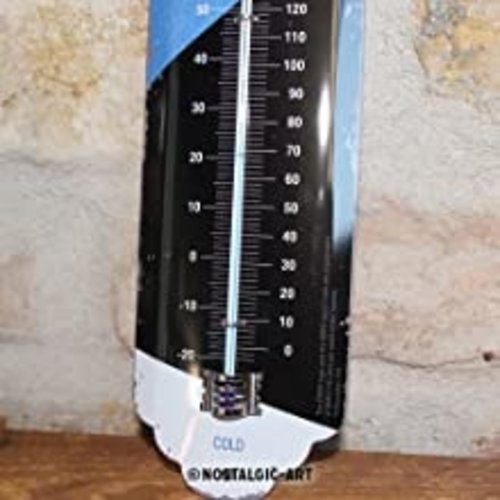 BMW BMW Garage metalen thermometer 28x6,5 cm