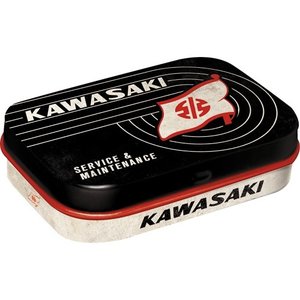 Kawasaki Kawasaki-Tank Logo Metall Minzbox