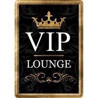 VIP Lounge Area Metalen Postcard 10x14 cm
