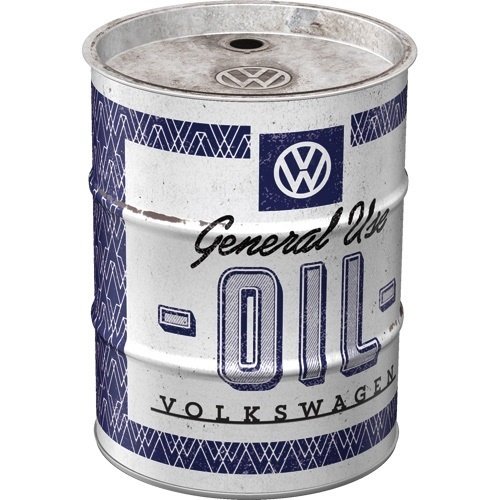 Volkswagen Money Box Oil barrel VW - General Use Oil