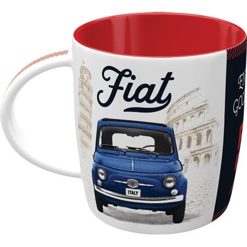 Fiat Fiat 500 Tasse- Good things are ahead of you