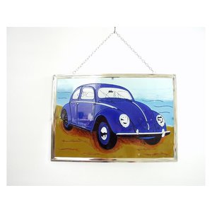 Volkswagen Volkswagen Kever Raamdecoratie 21x30 cm