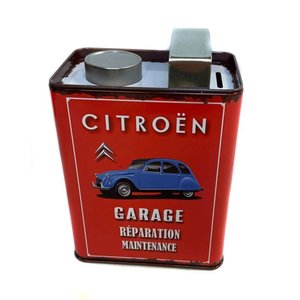 Citroën Spaarpot Citroën 2CV oliekan – Garage Réparation Maintenance
