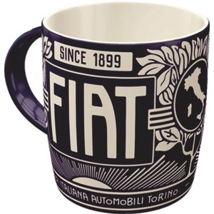 Fiat Becher Fiat - Since 1899 Logo Bleu