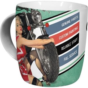 Nostalgic Art Becher Best Garage for Motorcycles