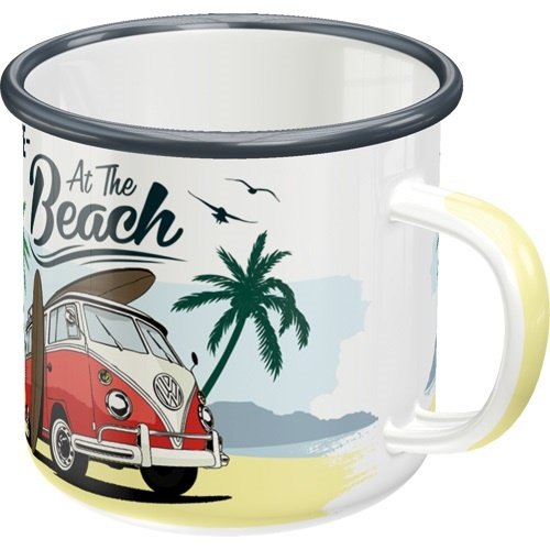 Volkswagen Emaille Becher VW Bulli – Life at the Beach