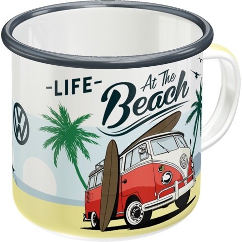 Volkswagen Emaille Becher VW Bulli – Life at the Beach