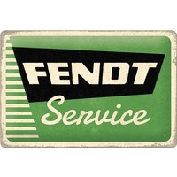 Fendt - Service Metallschild 20x30 cm