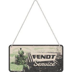 Fendt Fendt - Service hangend bordje 10x20 cm