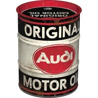 Spardose Ölfass Audi - Original Motor Oil