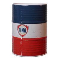 Spardose Ölfass FINA MOTOR OIL