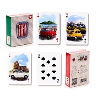Fiat 500 speelkaarten kaartspel