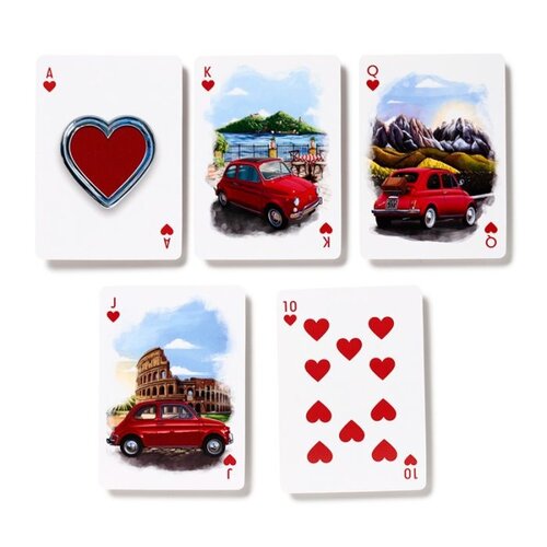 Fiat Fiat 500 L speelkaarten kaartspel