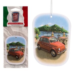 Fiat Fiat 500 Mountain Scene Lufterfrischer – Zitrone