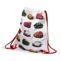 Fiat 500 Repeat Canvas Rucksack mit Kordelzug