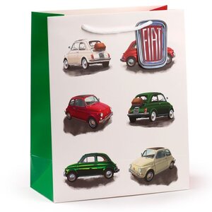Fiat Fiat 500 Retro Repeat - Geschenktasje Large