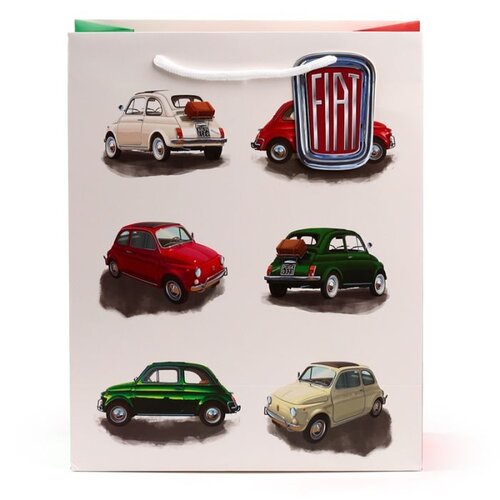 Fiat Fiat 500 Retro Repeat - Cadeautasje Large Fiat Fiat 500 Retro Repeat - Cadeautasje Large