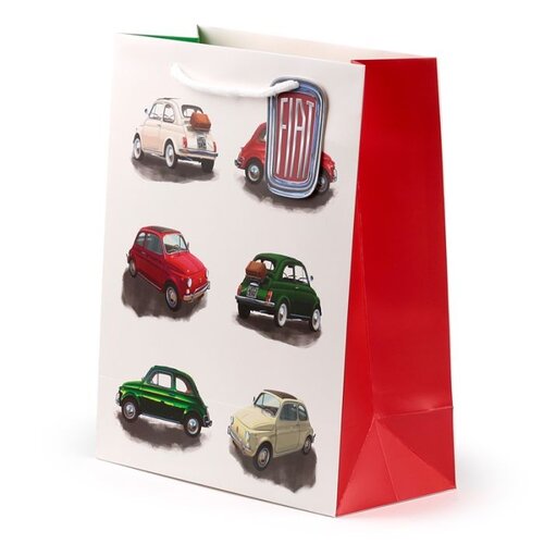 Fiat Fiat 500 Retro Repeat - Cadeautasje Large Fiat Fiat 500 Retro Repeat - Cadeautasje Large