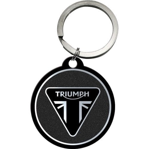 Triumph Triumph – Logo ronde metalen sleutelhanger