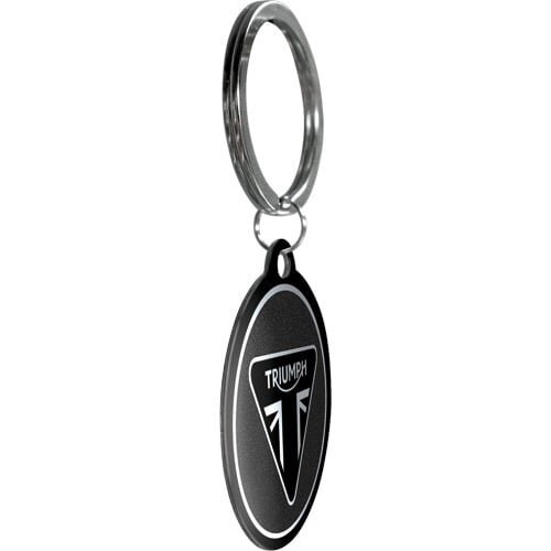 Triumph Triumph – Logo ronde metalen sleutelhanger Ø 4 cm