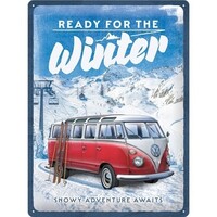 Volkswagen T1 metalen wandplaat 30x40 cm