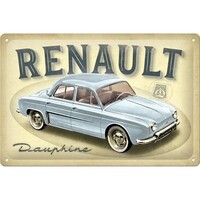 Renault Dauphine Metallschild 20x30 cm